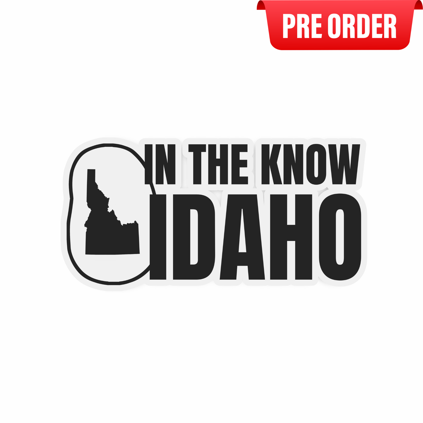 PREORDER: In The Know Idaho Logo Sticker