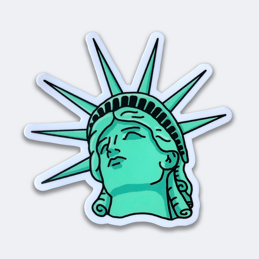 Lady Liberty Sticker